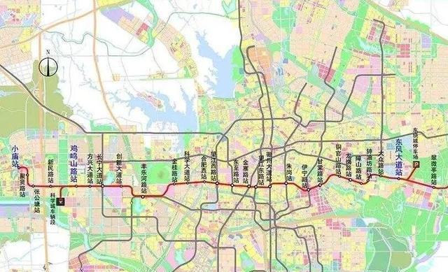 合肥地铁6号线最新图