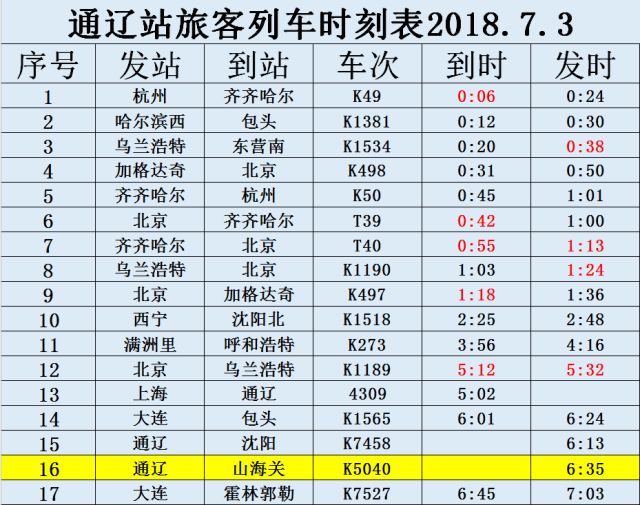 K210次列车时刻表最新详解及查询指南