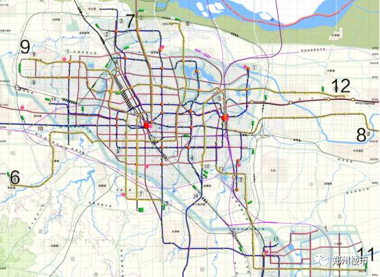 郑州地铁8号线最新规划，现代化城市交通网络构建进行时